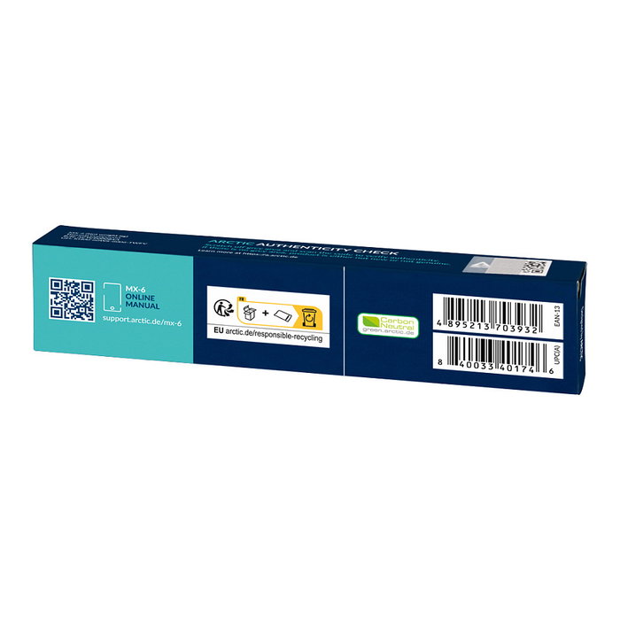 ARCTIC MX-6 Pasta Térmica 8g Gris