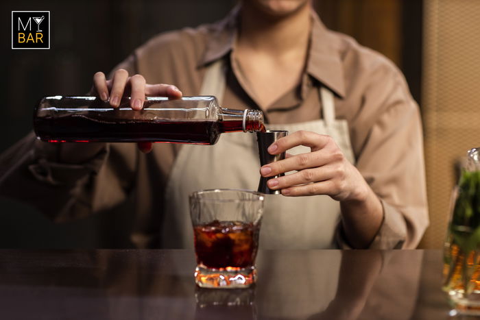 My Bar Medidor Doble Bebidas Inox. 15/30Ml 3,8 x 6,8 x 3,8 cm (24 Unidades)