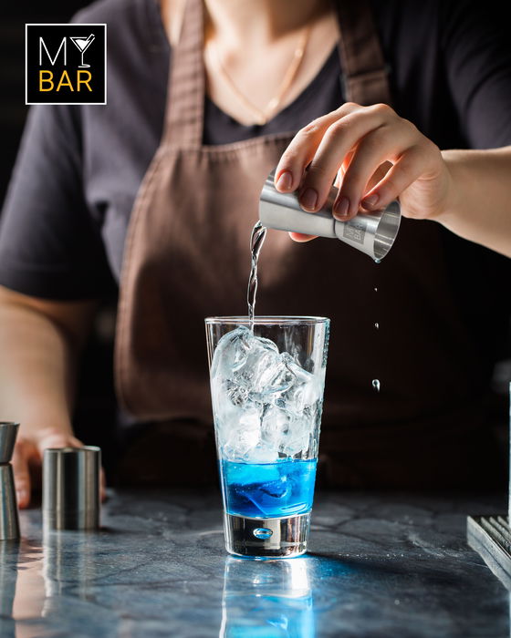 My Bar Medidor Doble Bebidas Inox. 15/30Ml 3,8 x 6,8 x 3,8 cm (24 Unidades)