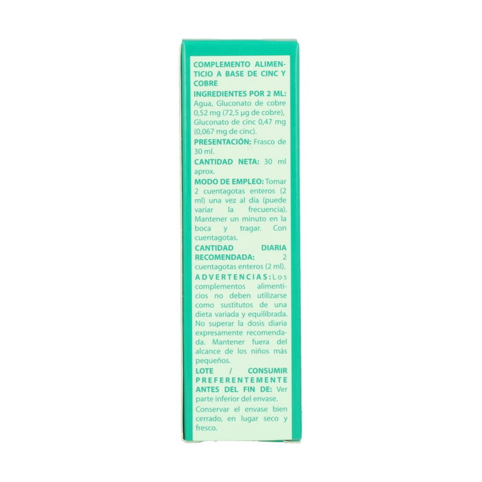 Equisalud Oligogluco Zinc Cobre (Zn-Cu) 30 ml