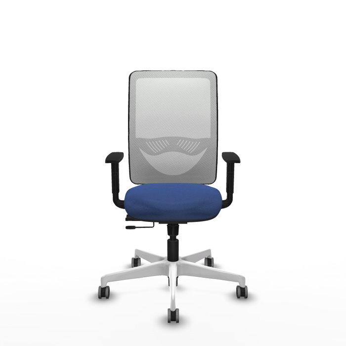 PIQUERAS Y CRESPO Silla de oficina Zulema Azul marino y Blanco PIQUERAS Y CRESPO Silla de oficina Zulema Azul marino y Blanco