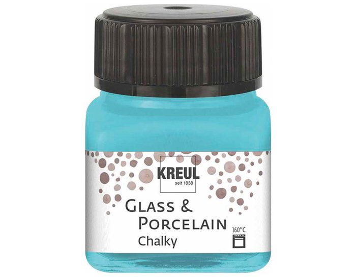 Kreul Pintura para Vidrio y Porcelana Glass & Porcelain Azul Hielo 20ml Kreul Pintura para Vidrio y Porcelana Glass & Porcelain Azul Hielo 20ml
