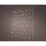 Lumineo Cortina de leds multifunción interconectable, luz blanca cálida, 200 leds, 1.5 x 2 m, IP44, con temporizador