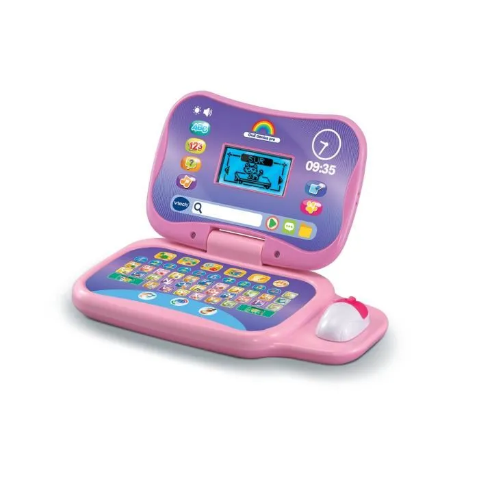 Vtech VT3417765248559 Ordenador Genius Pro Rosa - Idioma francés