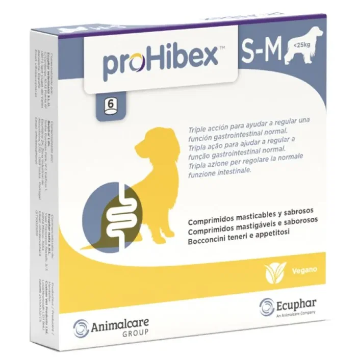Ecuphar PROHIBEX S-M <25 KG 6 CHEWS SABROSOS PERRO VET Ecuphar PROHIBEX S-M <25 KG 6 CHEWS SABROSOS PERRO VET
