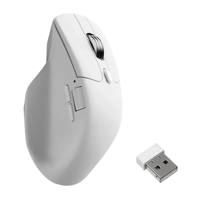Keychron Ratón Gaming M6 Inalámbrico 30000 dpi Óptico Blanco Ergonómico Keychron Ratón Gaming M6 Inalámbrico 30000 dpi Óptico Blanco Ergonómico