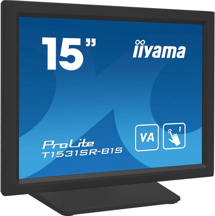 iiyama Monitor Táctil T1531SR-B1S de 15 pulgadas VA 4:3 1024x768 iiyama Monitor Táctil T1531SR-B1S de 15 pulgadas VA 4:3 1024x768