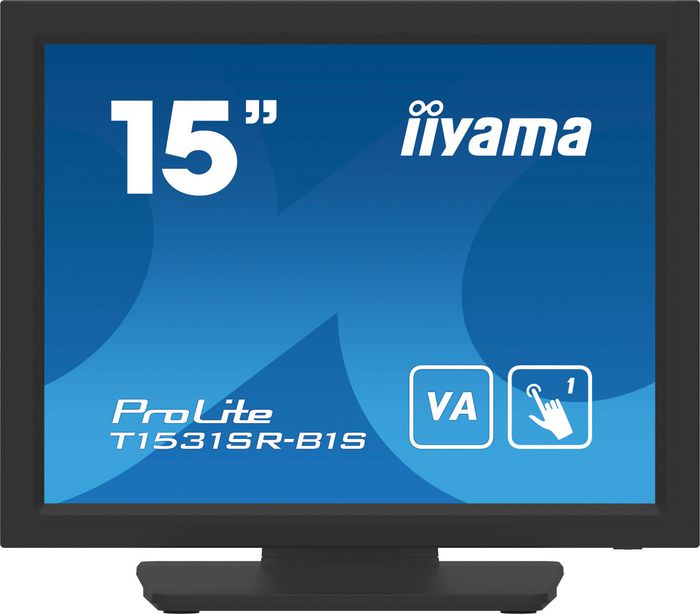 iiyama Monitor Táctil T1531SR-B1S de 15 pulgadas VA 4:3 1024x768 iiyama Monitor Táctil T1531SR-B1S de 15 pulgadas VA 4:3 1024x768