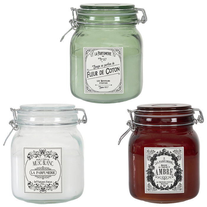 Home Deco Factory Vela Perfumada con Tarro Maison H.15