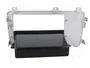 METRA Bastidor de montaje de radio para Volvo, 1 DIN y 2 DIN, negro