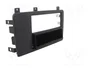 METRA Bastidor de montaje de radio para Volvo, 1 DIN y 2 DIN, negro