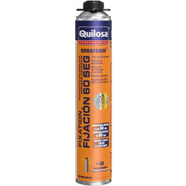 Quilosa Adhesivo de Montaje en Espuma 60 Segundos 750 ml