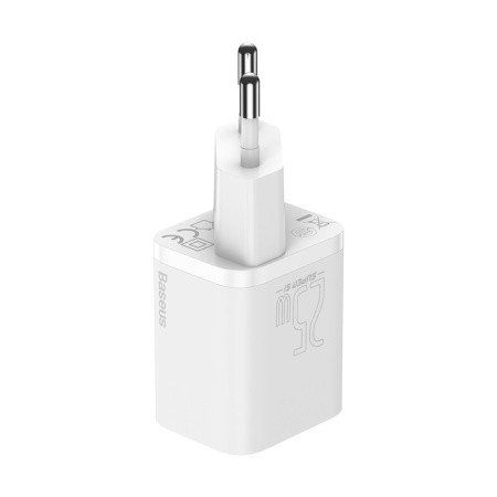 Baseus Super Si Quick Charger 1C 25W EU White CCSP020102