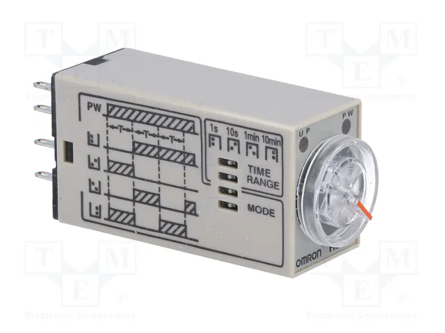 OMRON H3YN-2 Relé de tiempo 100-120VAC DPDT OMRON H3YN-2 Relé de tiempo 100-120VAC DPDT