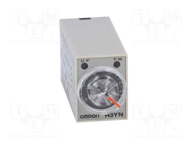 OMRON H3YN-2 Relé de tiempo 100-120VAC DPDT OMRON H3YN-2 Relé de tiempo 100-120VAC DPDT