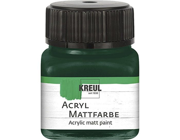Kreul Pintura acrílica mate verde abeto 20ml Kreul Pintura acrílica mate verde abeto 20ml