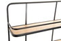 DKD Home Decor Estanteria Pared Loft Metal y Madera 51 x 13 x 61 cm (2 Unidades)