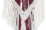 DKD Home Decor Decoración Colgante Macramé 30x1x57 Surtido de Colores