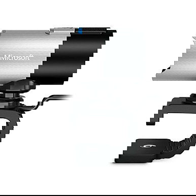 Microsoft LifeCam Studio - Cámara Web Full HD 1080p, 2 MP, 1920 x 1080 Pixeles, 30 fps, Micrófono Incorporado, USB 2.0, Negro/Plata