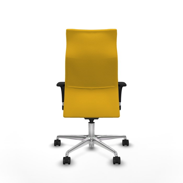 PIQUERAS Y CRESPO Sillón Albacete con Mecanismo Sincro y Similpiel Amarillo PIQUERAS Y CRESPO Sillón Albacete con Mecanismo Sincro y Similpiel Amarillo