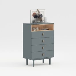 DKD Home Decor Chifonier Gris 80 x 40 x 117 cm