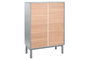 DKD Home Decor Chifonier Gris 80 x 40 x 117 cm