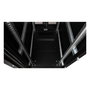 ROLINE 26.21.0152 Servidor Rack 36U 19 Pulgadas, Bastidor Independiente Negro con Puertas de Cristal, Capacidad 1000 kg, 600x1000x1705 mm