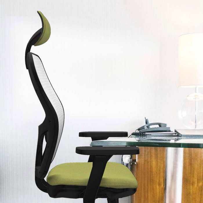 PIQUERAS Y CRESPO Silla de oficina Jorquera con mecanismo Sincro/Traslack, Verde botella y Negro PIQUERAS Y CRESPO Silla de oficina Jorquera con mecanismo Sincro/Traslack, Verde botella y Negro