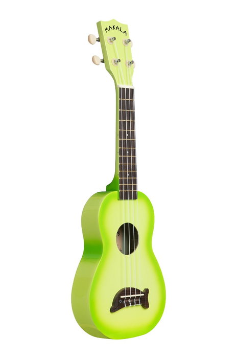Kala Ukelele Soprano Makala Serie Delfín Verde
