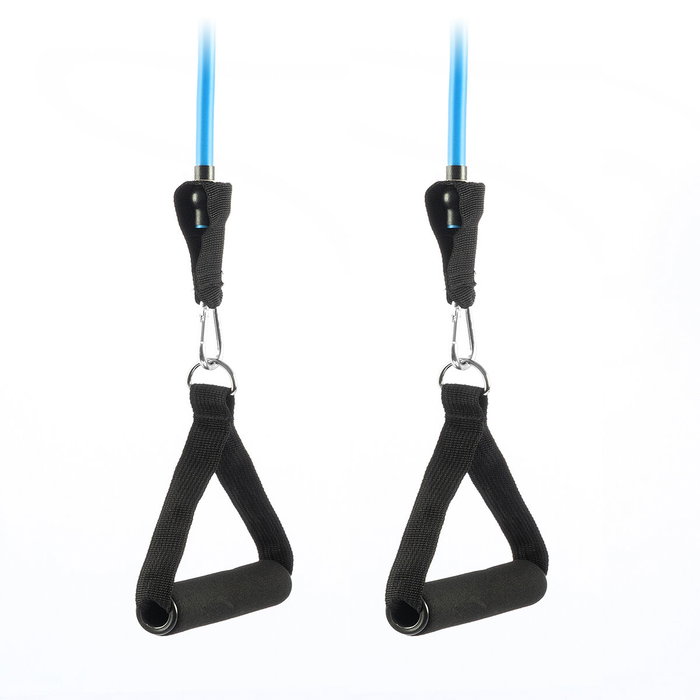 Pack Máquina de Abdominales Plegable y Set de Bandas de Resistencia con Accesorios y Guía de Ejercicios InnovaGoods