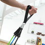 Pack Máquina de Abdominales Plegable y Set de Bandas de Resistencia con Accesorios y Guía de Ejercicios InnovaGoods