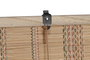 DKD Home Decor Estor Tropical 2 x 175 x 90 cm Multicolor Polyester Bambu