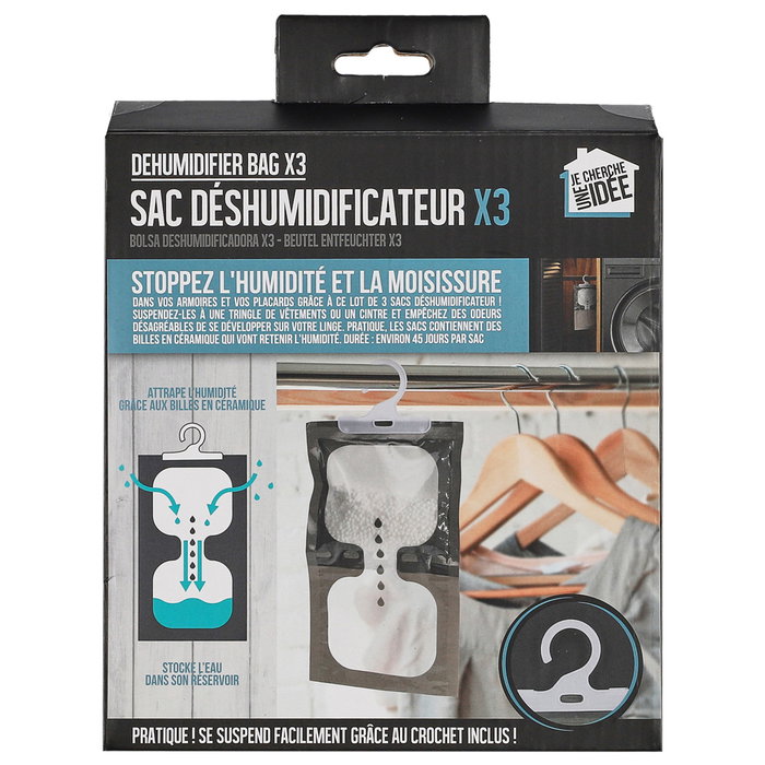 Je cherche une Idee Juego De 3 Bolsas Deshumidificador Je cherche une Idee Juego De 3 Bolsas Deshumidificador