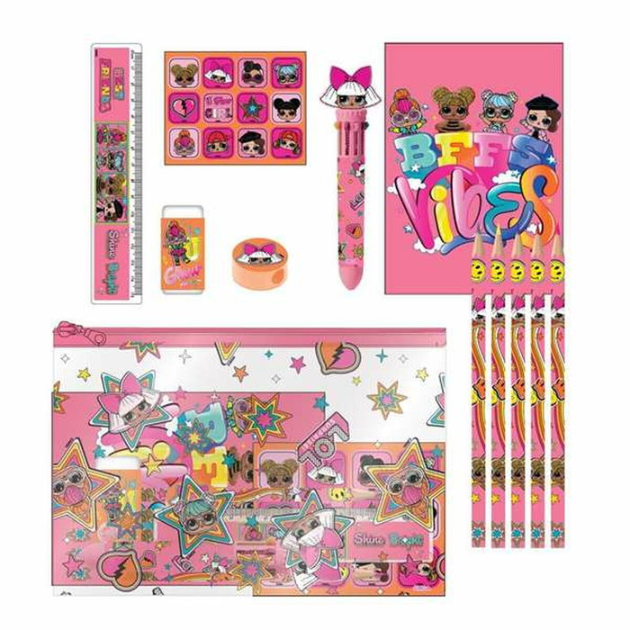 Cerdá Set de Papelería Escolar LOL Surprise Pink Cerdá Set de Papelería Escolar LOL Surprise Pink