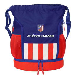 Bolsa Mochila con Cuerdas Atlético Madrid Azul Blanco Rojo 35 x 40 x 1 cm