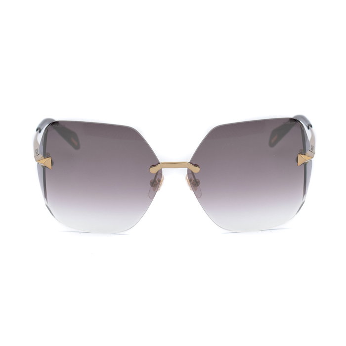 Police SPLA19-998FFG Gafas de sol para mujer con detalles dorados