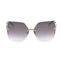 Police SPLA19-998FFG Gafas de sol para mujer con detalles dorados