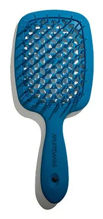Muitomas Cepillo para el pelo azul