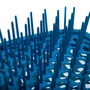 Muitomas Cepillo para el pelo azul