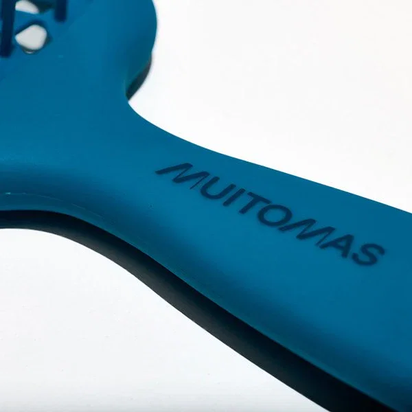 Muitomas Cepillo para el pelo azul