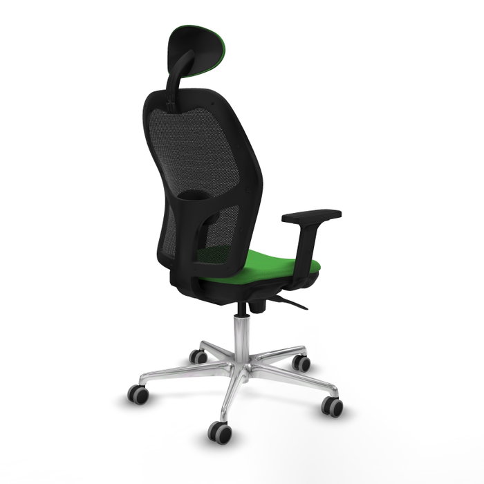 PIQUERAS Y CRESPO Silla de oficina Jorquera Verde y Negro