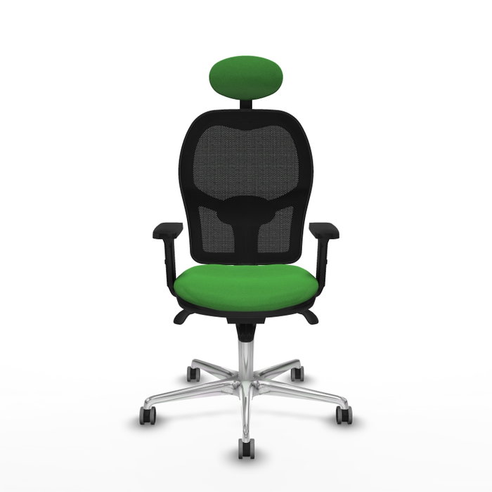 PIQUERAS Y CRESPO Silla de oficina Jorquera Verde y Negro