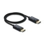 DeLOCK 81671 Cable DisplayPort Coaxial 16K 60 Hz 80 Gbps 1 m