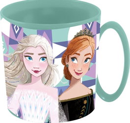Disney Taza Micro CZ11393 Frozen 350 ml Plástico Libre de BPA Apto Microondas