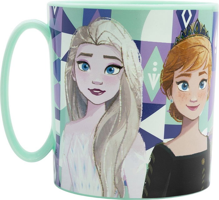 Disney Taza Micro CZ11393 Frozen 350 ml Plástico Libre de BPA Apto Microondas