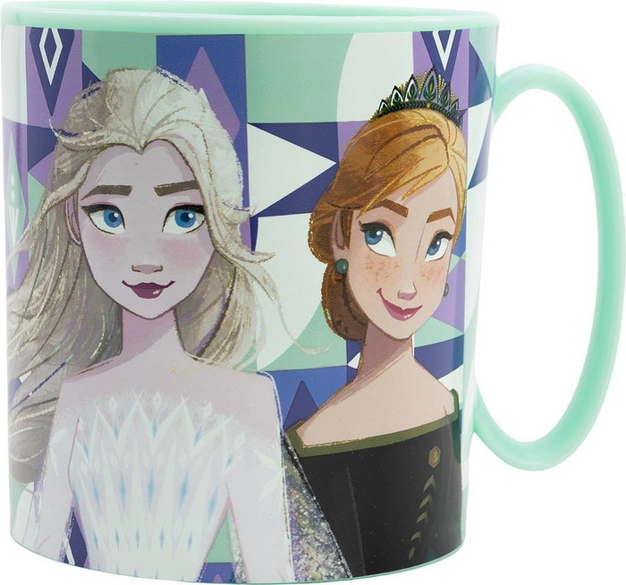 Disney Taza Micro CZ11393 Frozen 350 ml Plástico Libre de BPA Apto Microondas