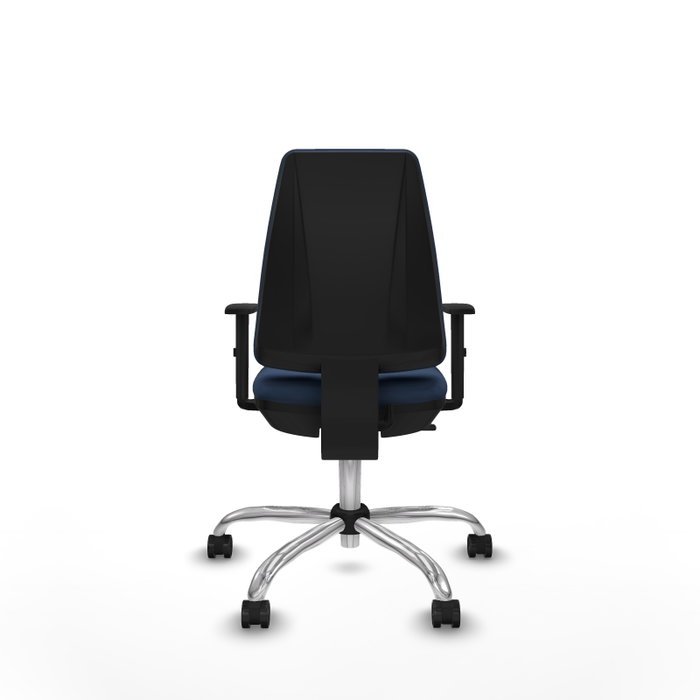 PIQUERAS Y CRESPO Silla de oficina Elche Azul marino con mecanismo Contacto permanente PIQUERAS Y CRESPO Silla de oficina Elche Azul marino con mecanismo Contacto permanente