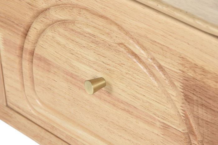 DKD Home Decor Consola de Madera de Hevea Natural Qingyue DKD Home Decor Consola de Madera de Hevea Natural Qingyue