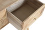 DKD Home Decor Consola de Madera de Hevea Natural Qingyue