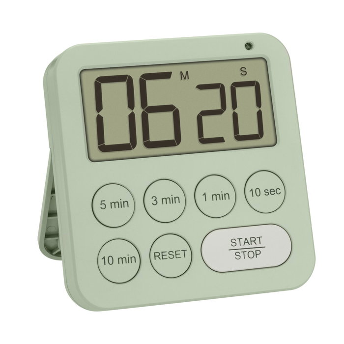 Tfa Temporizador Digital y Cronómetro 38.2056 Verde
